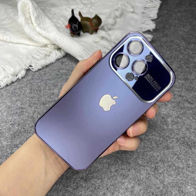 Premium Chromatic AG Lens Glass Case For iPhone 15 Series